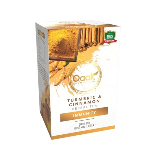 OAAK Turmeric & Cinnamon Herbal Tea