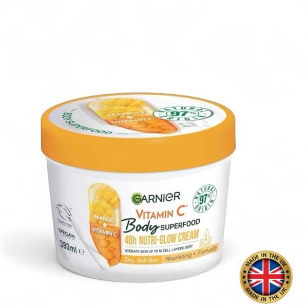 Garnier Body Superfood, Nutri Glow Body Cream