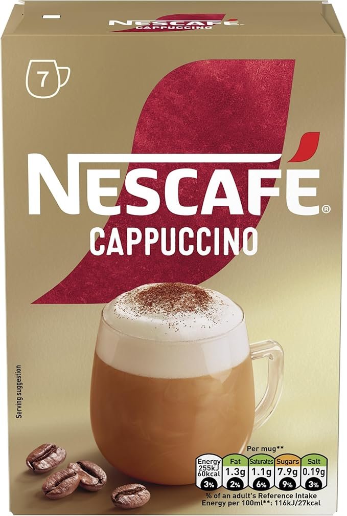 81uFFfhMCAL._AC_SX679_ NESCAFÉ Cappuccino Instant Coffee