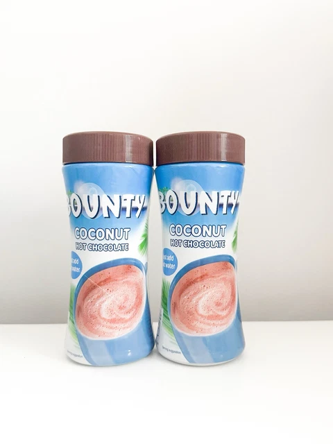 Bounty-Coconut-Hot-Chocolate-Powder-Drink-2-x (1) Bounty Hot chocolate Instant Drink Powder